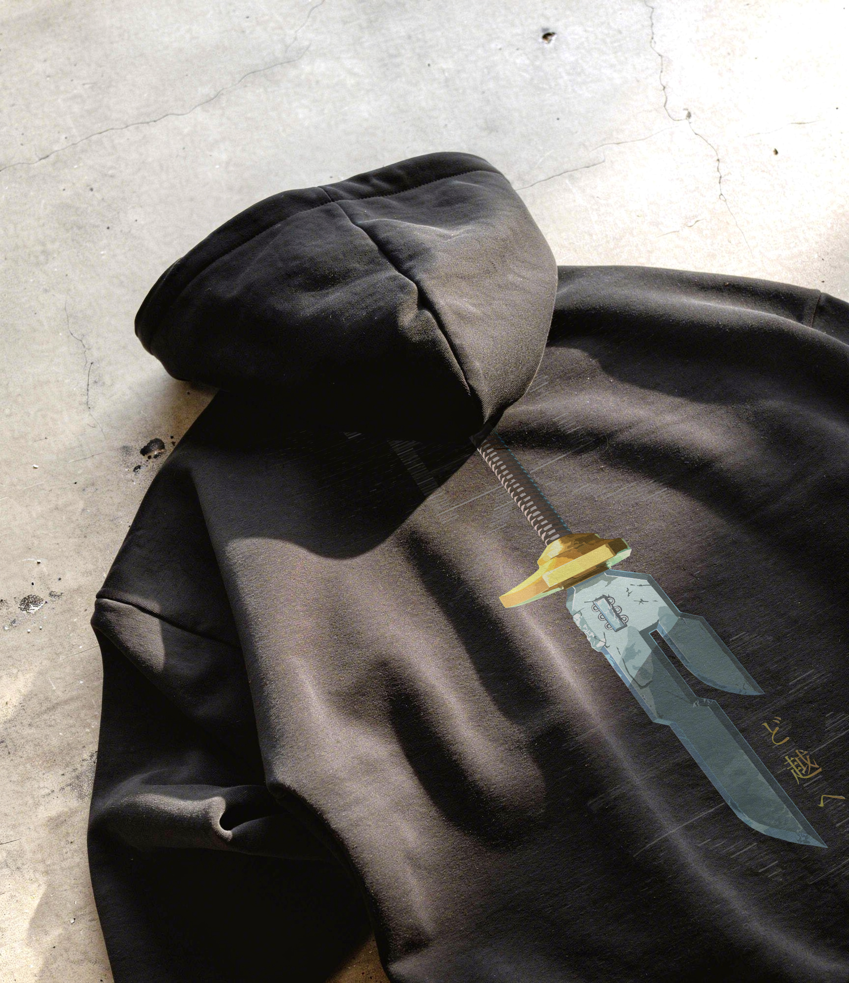 KIZUSENI TOJI BOXY HOODIE