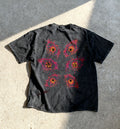 KIZUSENI KOKUSHIBO BLACK WASHED TSHIRT
