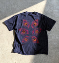 KIZUSENI KOKUSHIBO BLUE WASHED TSHIRT