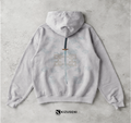 KIZUSENI MIST FLOWER GREY ZIP